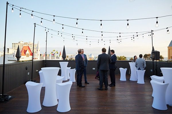 Corporate Events on the Moon Deck at Luna Park