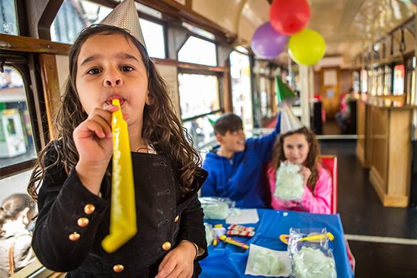Kids Parties on The Party Tram